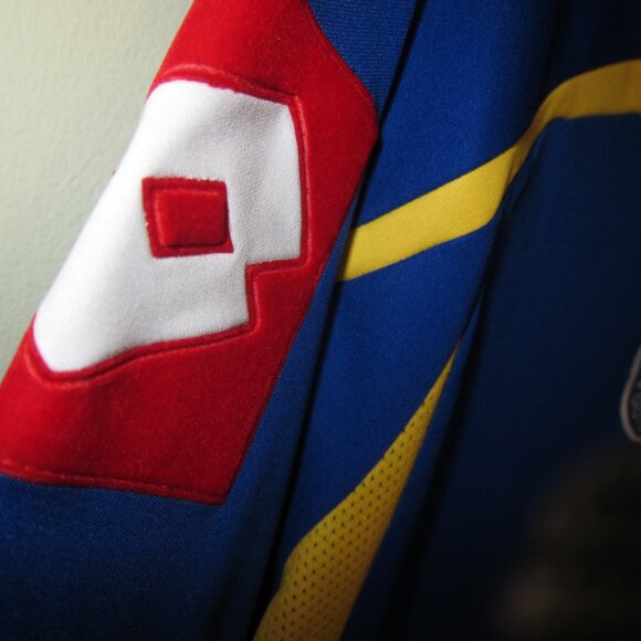 mint❤️vintage ASTERAS TRIPOLIS FC 2010-12 away shirt Lotto M GB38/40" Greece - Picture 10 of 14